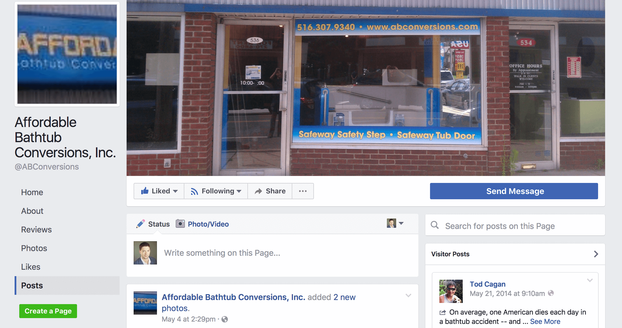 Affordable Bathtub Conversions Facebook